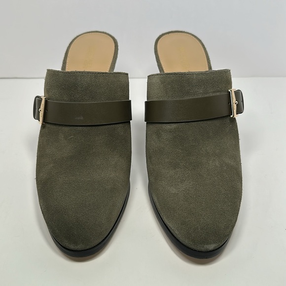 NIB Michael Kors Kara Mule Sz 9, Olive - Picture 3 of 12